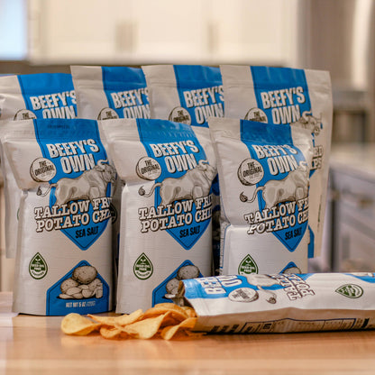 Beef Tallow Potato Chips Sea Salt 5 oz – Beefy's Own