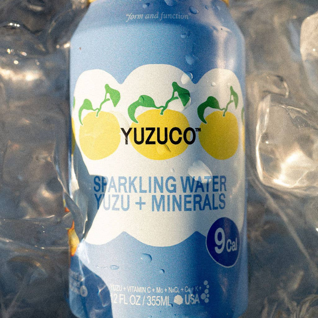 Sparkling Yuzu + Minerals 12 oz – Yuzuco