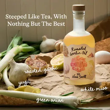 Infused Algae Oil Roasted Garlic + Yuzu 12.68fl oz - Algae Cooking Club