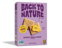 Harvest Whole Wheat Crackers 7 oz – Back to Nature