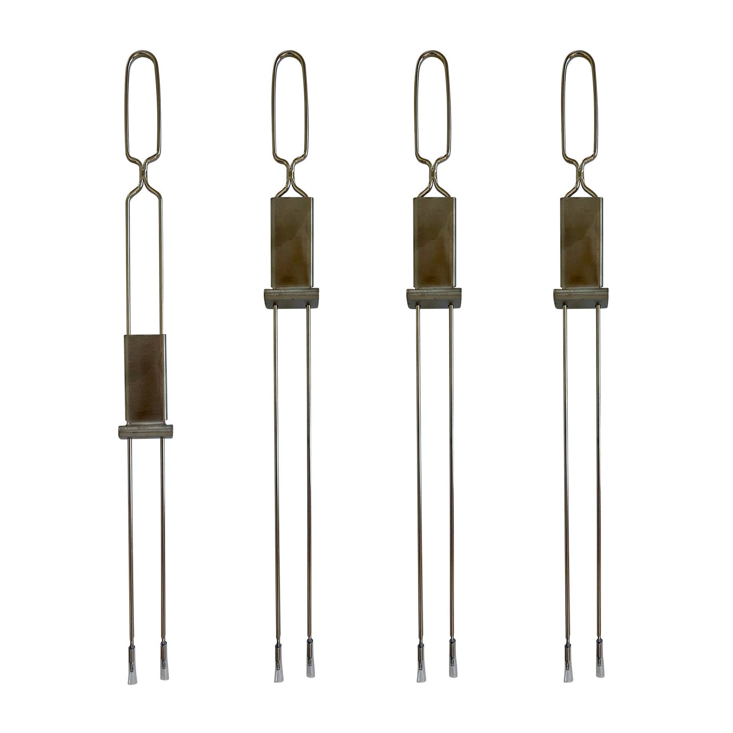 Stainless Steel BBQ Slider Skewers Set of 4 of 13" each - Outset