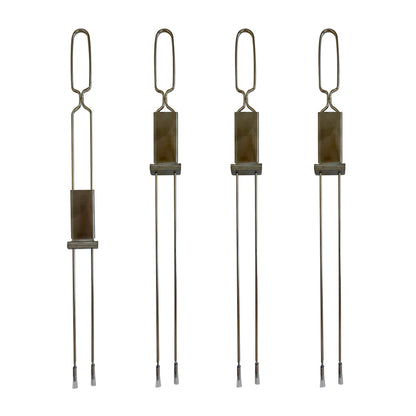 Stainless Steel BBQ Slider Skewers Set of 4 of 13" each - Outset