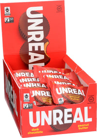 Dark Chocolate Peanut Butter Cups 0.033 lb – Unreal