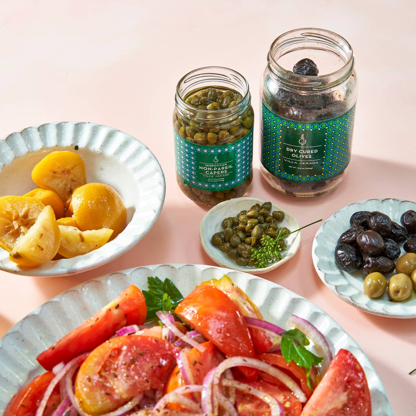 Moroccan Non-Pareil Capers 7 oz – Villa Jerada