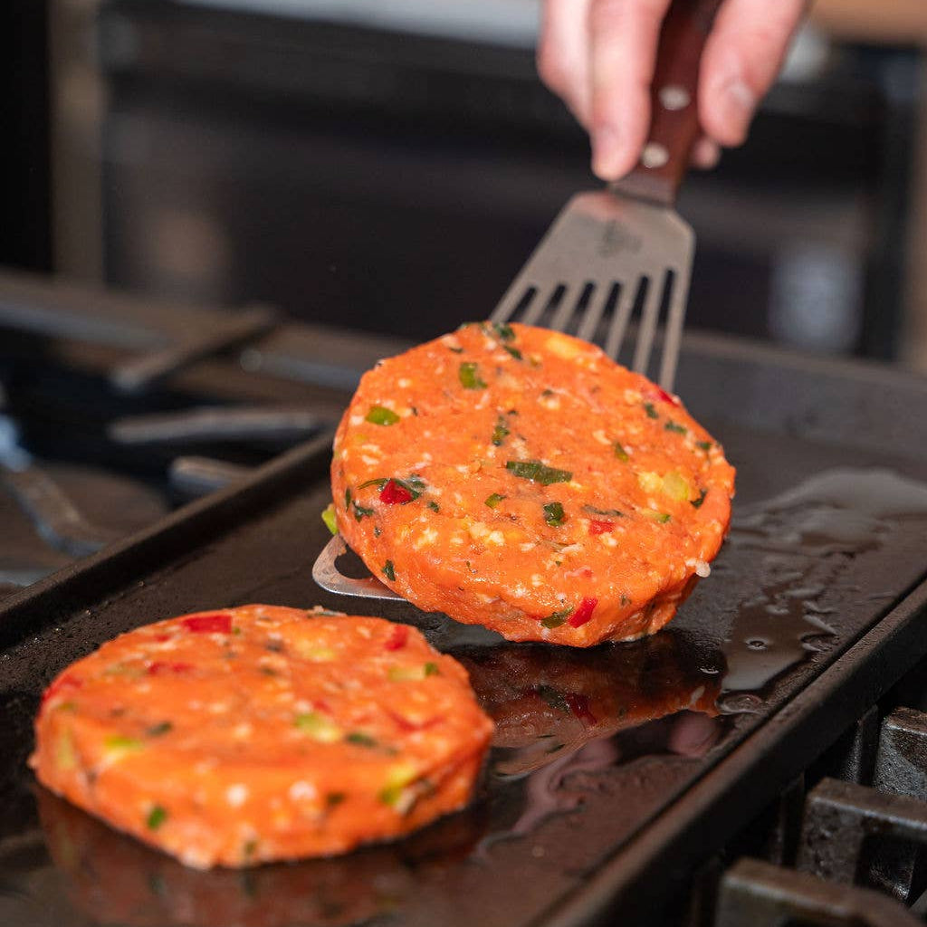 Sockeye Salmon Burgers 8 oz – Alaska Fresh Seafood