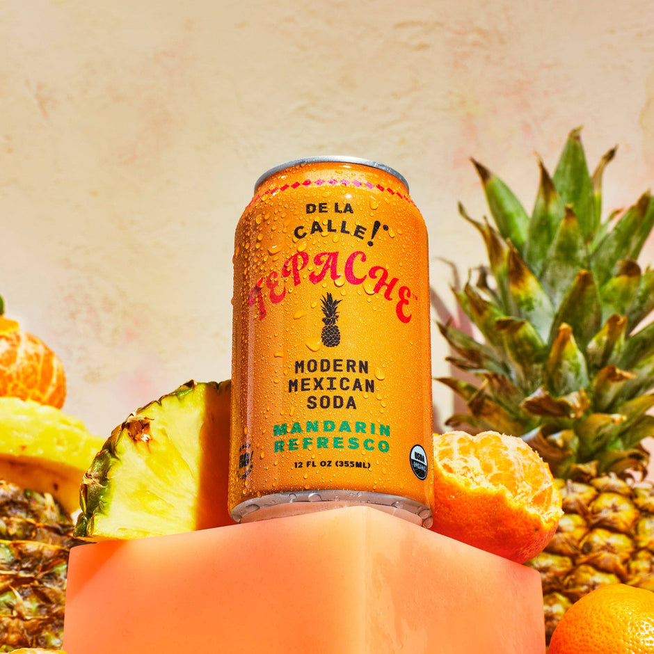 Mandarin Refresco Tepache Fermented Beverage 12 oz – De la Calle