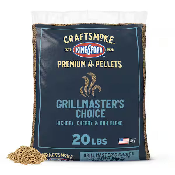 Grillmaster's Choice Pellets 20 LB – Kingsford
