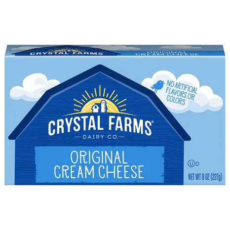 Crystal Farms Cream Cheese | Crystal Farms | Grill House