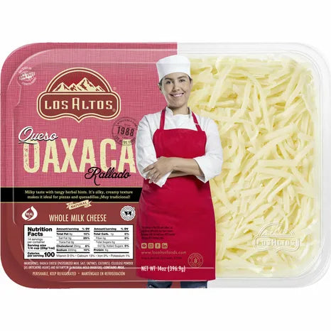 Oaxaca Rallado 14 oz – Los Altos