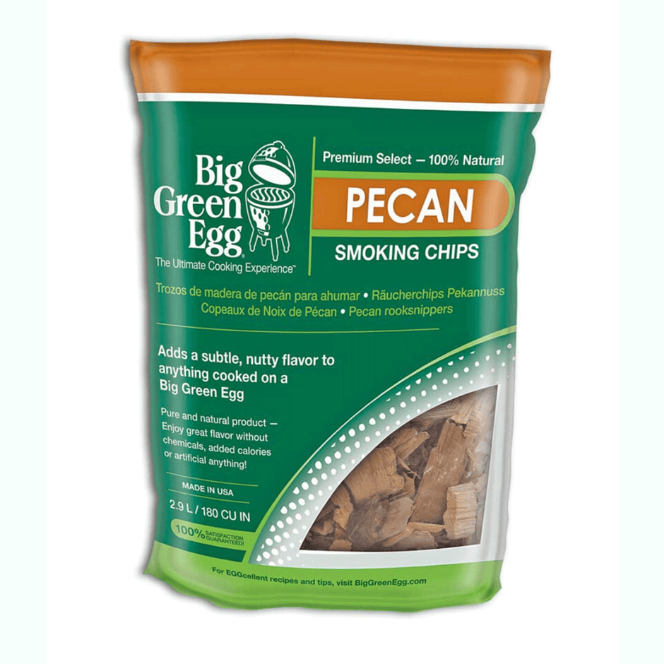 Premium Kiln Pecan Wood Smoking Chips 2.9 lb – Big Green Egg