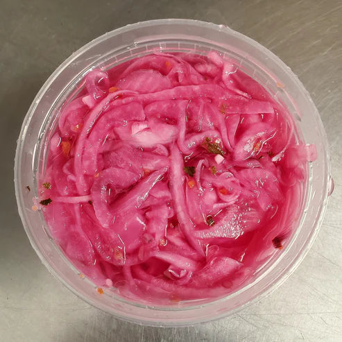Pickled Habanero Red Onion 8 oz – El Machete