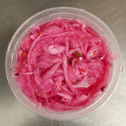 Pickled Habanero Red Onion 8 oz – El Machete